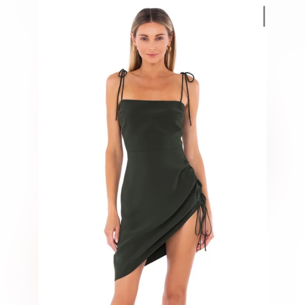 Amanda Uprichard, chiara dress in green